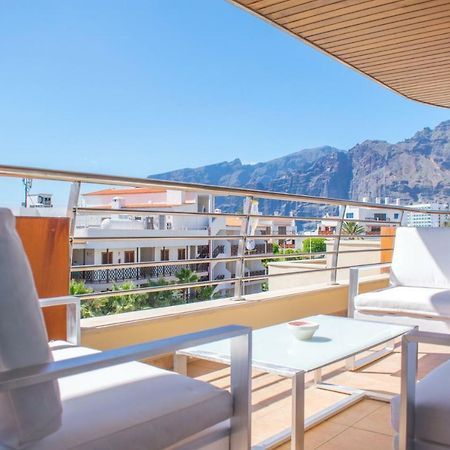 Large Terrace With Views On The Cliffs At Balcon De Los Gigantes Puerto de Santiago Kültér fotó